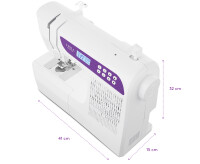 VIOLA Atelier E215 Macchina da cucire Elettronica, 215 Funzioni